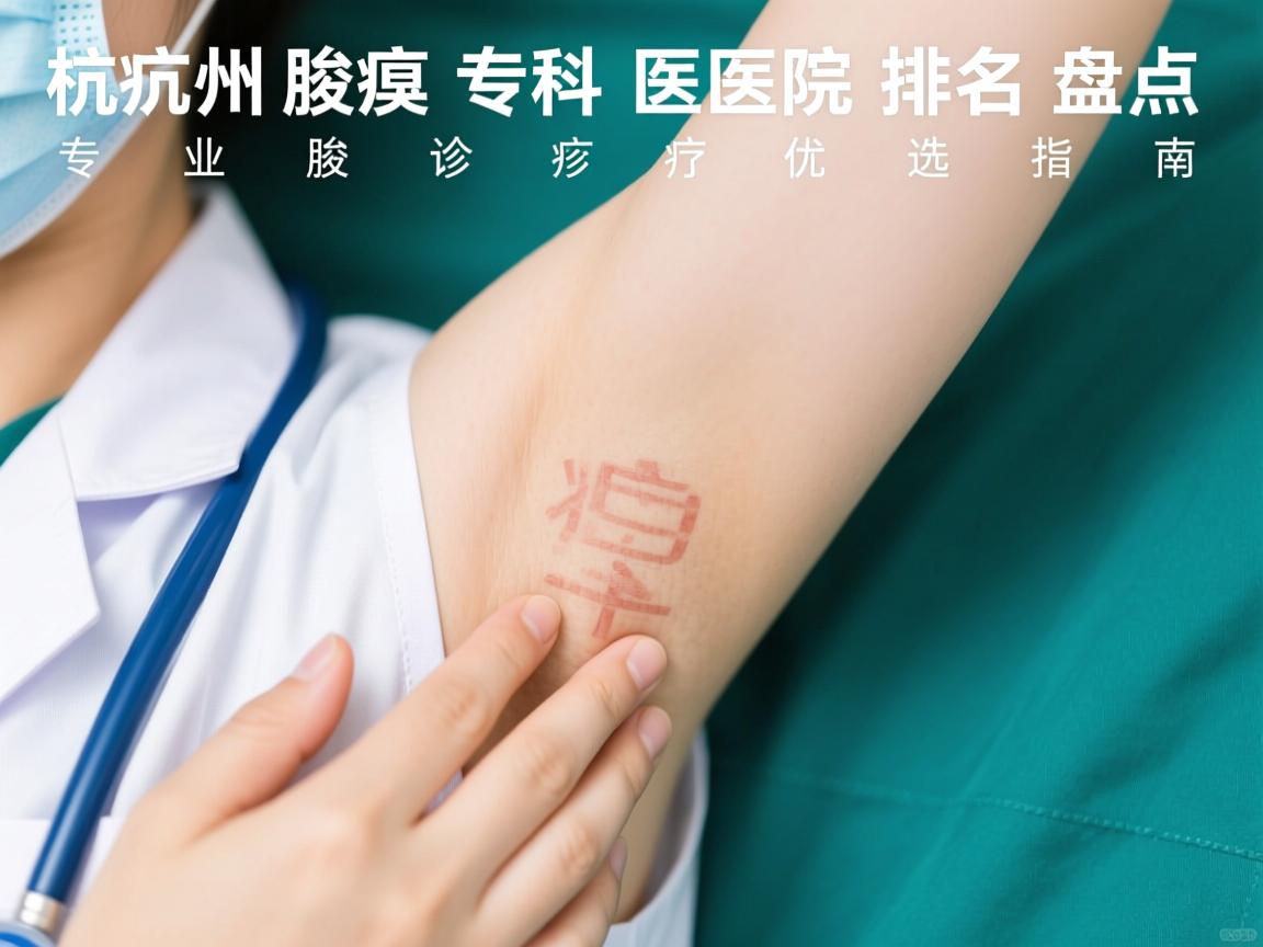 杭州腋臭专科医院排名盘点,专业腋臭诊疗的优选指南 杭州腋臭专科医院排名盘点,专业腋臭诊疗的优选指南