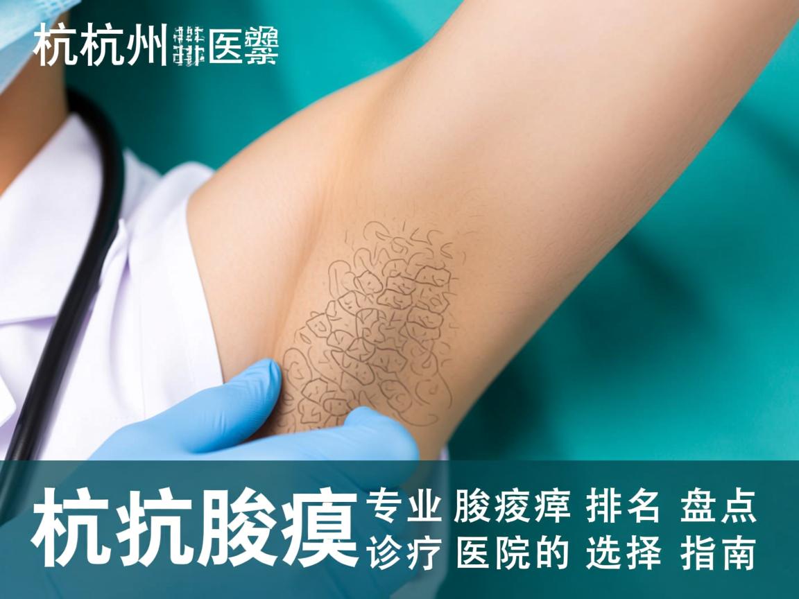 杭州腋臭医院排名盘点,专业腋臭诊疗医院的选择指南 杭州腋臭医院排名盘点,专业腋臭诊疗医院的选择指南