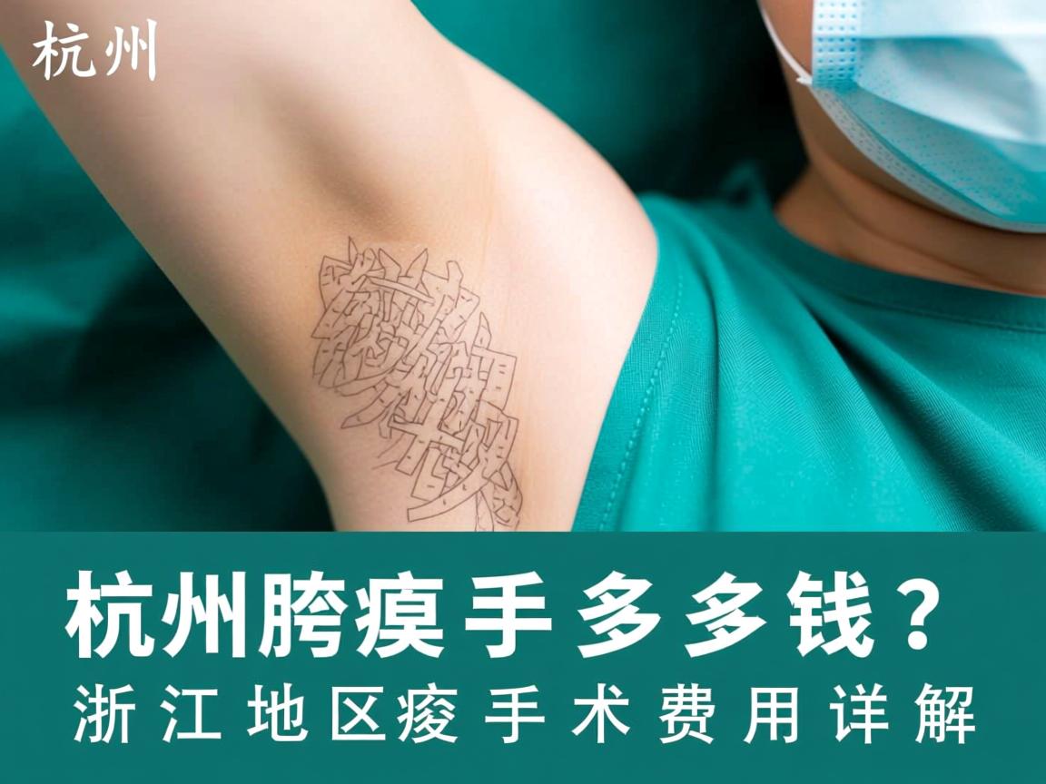 杭州腋臭手术多少钱?浙江地区腋臭手术费用详解 杭州腋臭手术多少钱?浙江地区腋臭手术费用详解
