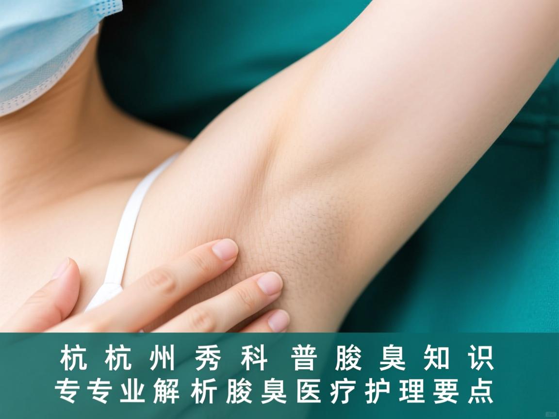杭州腋秀科普腋臭知识,专业解析腋臭医疗护理要点 杭州腋秀科普腋臭知识,专业解析腋臭医疗护理要点