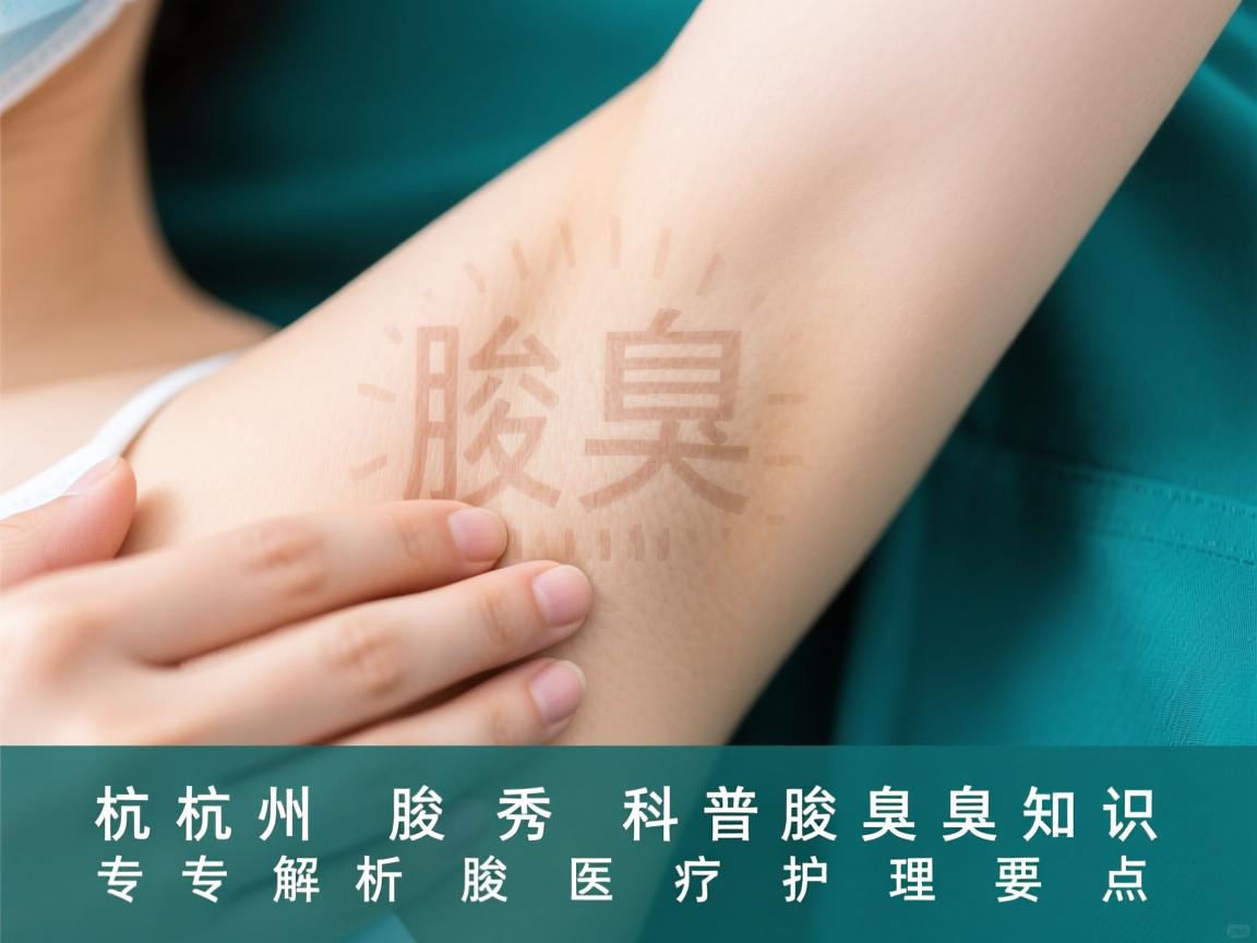 杭州腋秀科普腋臭知识,专业解析腋臭医疗护理要点 杭州腋秀科普腋臭知识,专业解析腋臭医疗护理要点