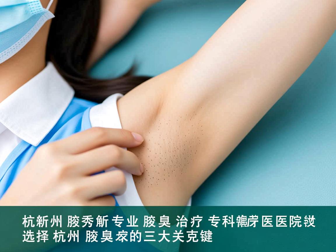 杭州腋秀解析专业腋臭治疗,选择杭州腋臭专科医院的三大关键 杭州腋秀解析专业腋臭治疗,选择杭州腋臭专科医院的三大关键
