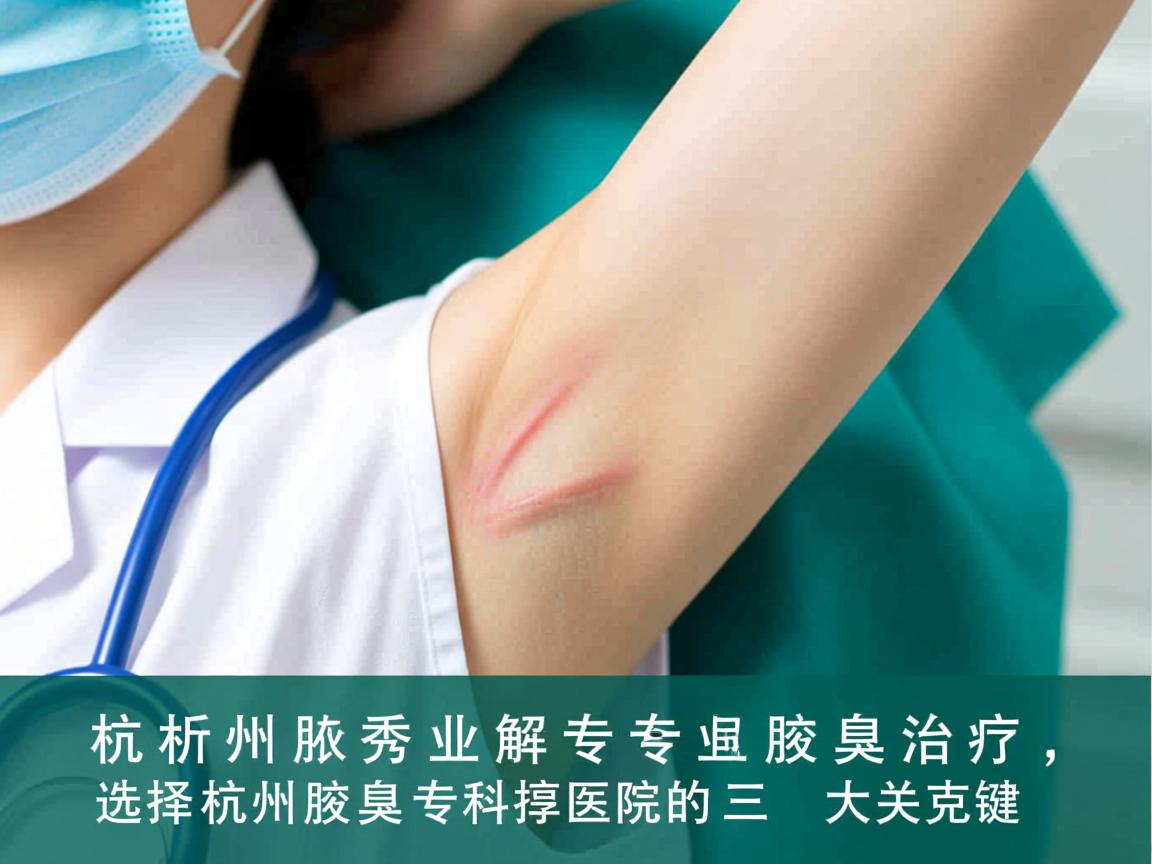 杭州腋秀解析专业腋臭治疗,选择杭州腋臭专科医院的三大关键 杭州腋秀解析专业腋臭治疗,选择杭州腋臭专科医院的三大关键