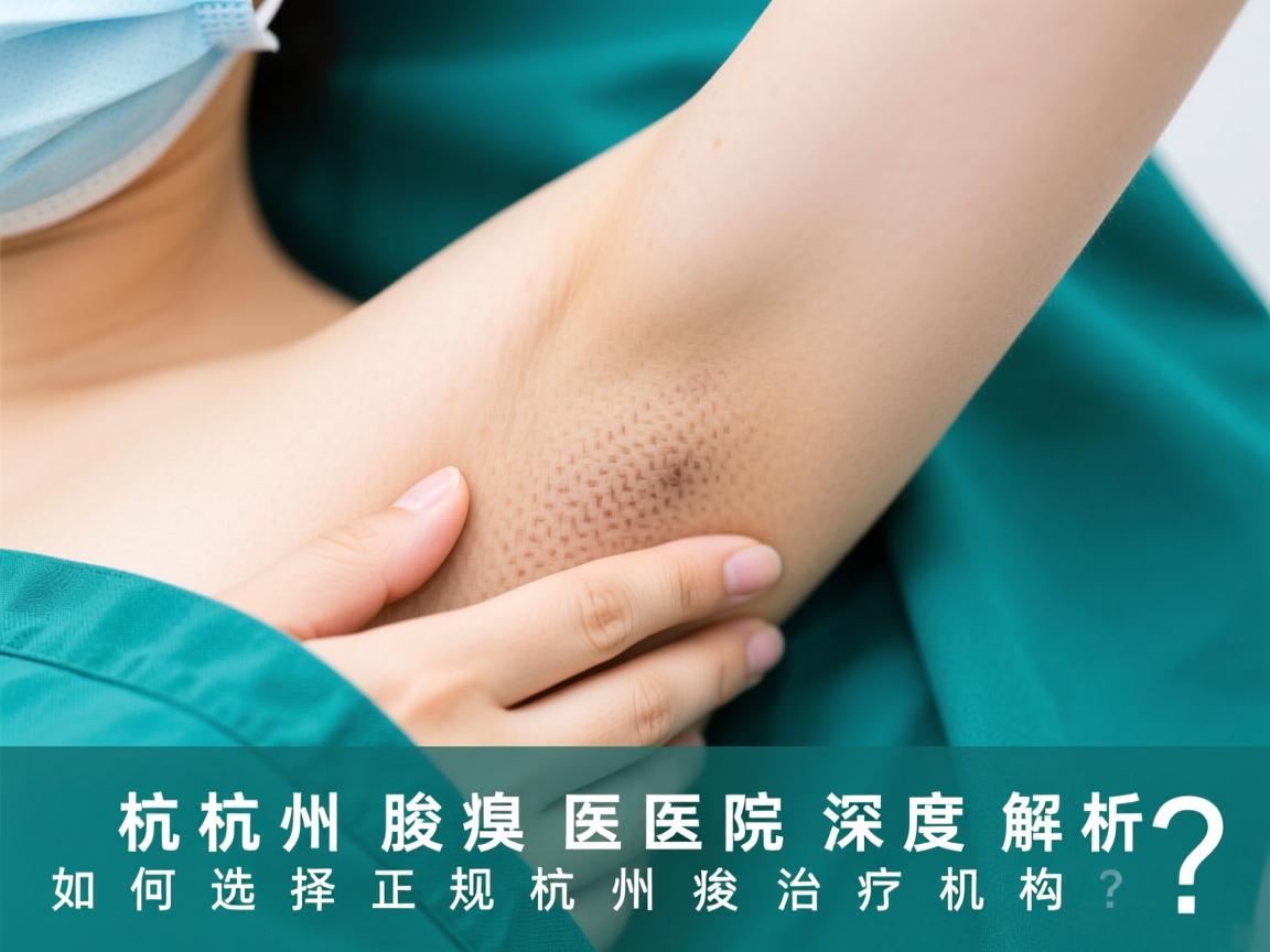 杭州腋臭医院深度解析,如何选择正规的杭州腋臭治疗机构? 杭州腋臭医院深度解析,如何选择正规的杭州腋臭治疗机构?