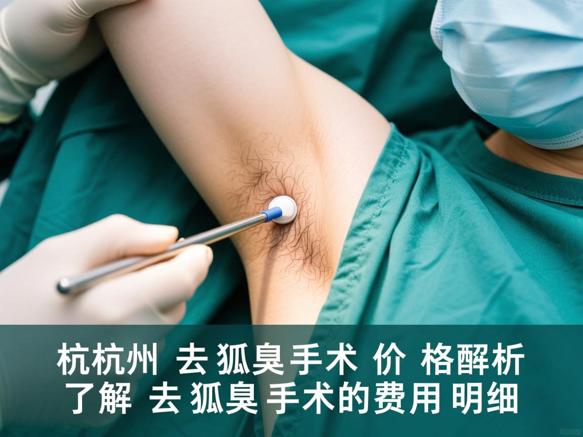 杭州去狐臭手术价格解析,了解去狐臭手术的费用明细 杭州去狐臭手术价格解析,了解去狐臭手术的费用明细