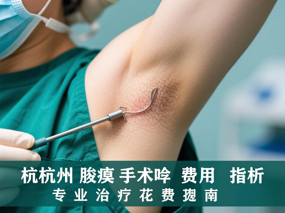 杭州腋臭手术费用解析,专业视角下的腋臭治疗花费指南 杭州腋臭手术费用解析,专业视角下的腋臭治疗花费指南