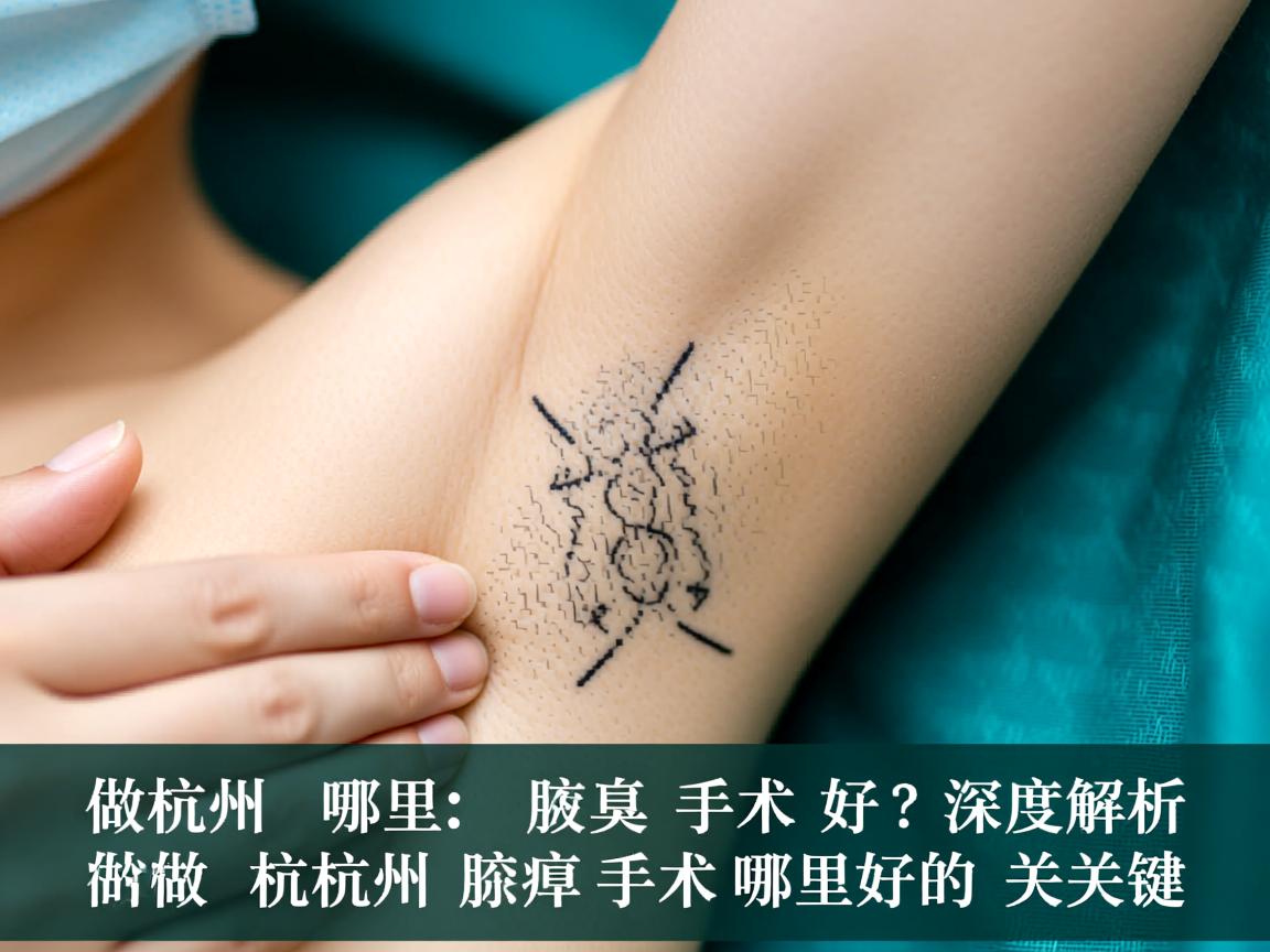 杭州哪里做腋臭手术做的好?深度解析杭州腋臭手术哪里好的关键 杭州哪里做腋臭手术做的好?深度解析杭州腋臭手术哪里好的关键