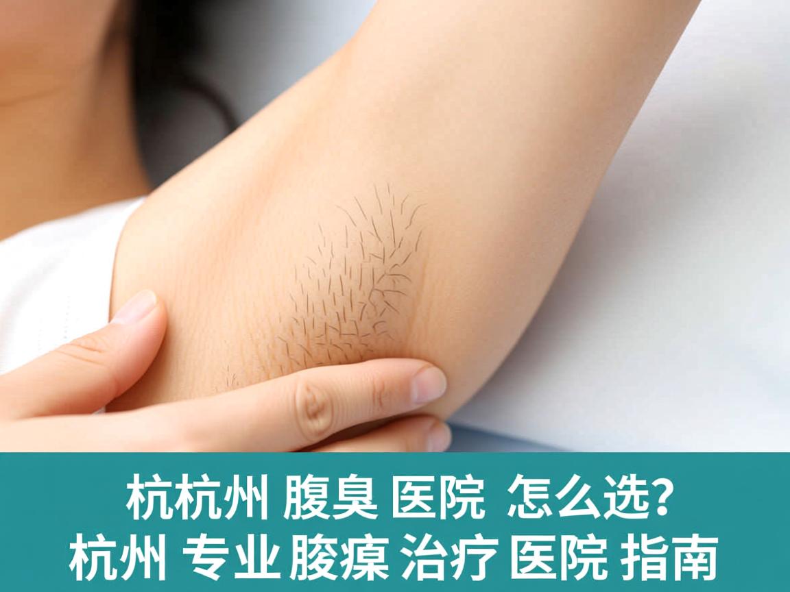 杭州腋臭医院怎么选?杭州专业腋臭治疗医院指南 杭州腋臭医院怎么选?杭州专业腋臭治疗医院指南