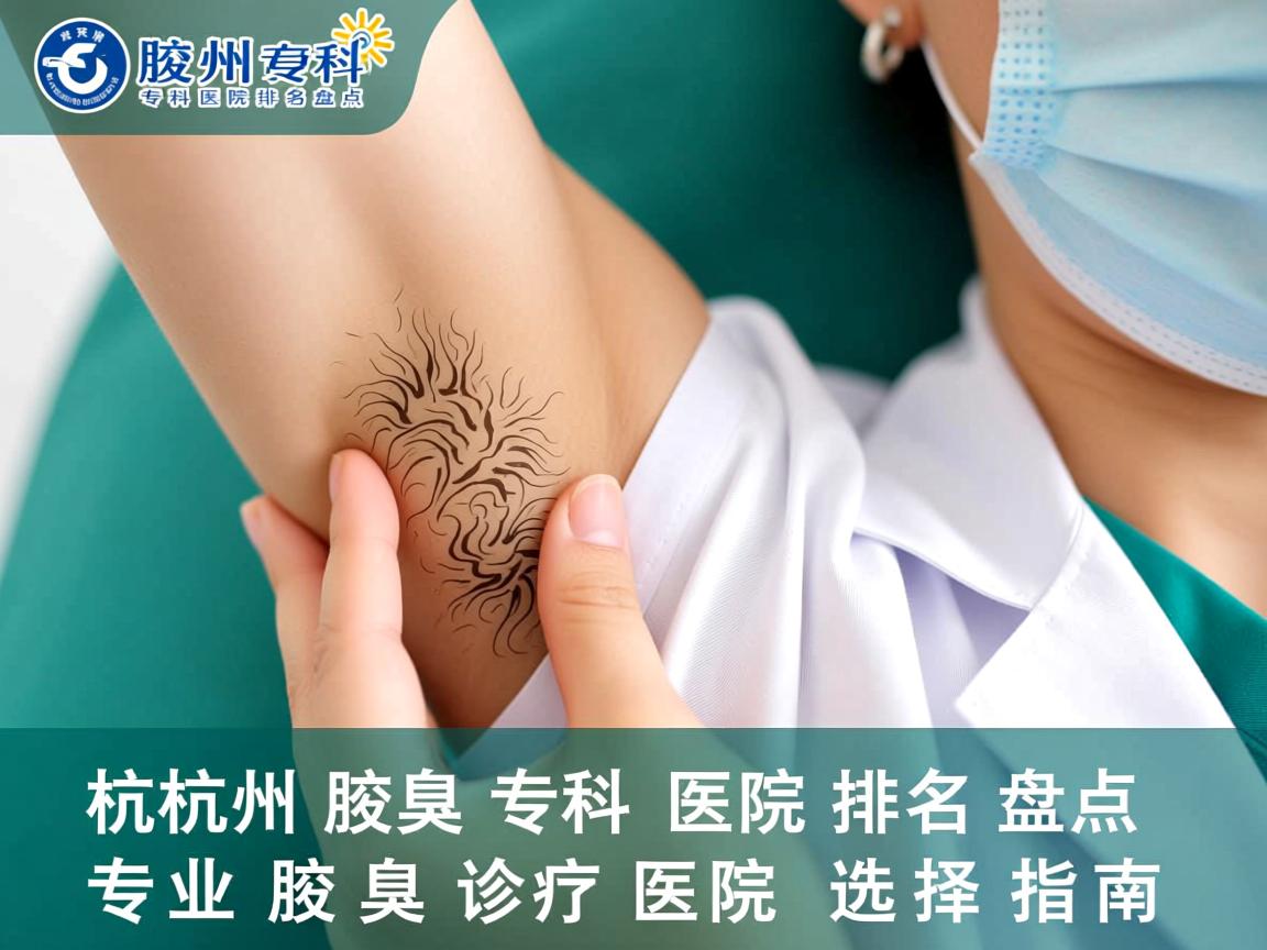 杭州腋臭专科医院排名盘点,专业腋臭诊疗医院的选择指南 杭州腋臭专科医院排名盘点,专业腋臭诊疗医院的选择指南