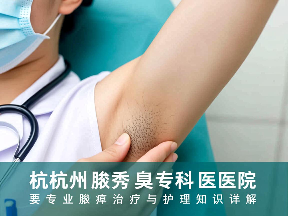 杭州腋秀腋臭专科医院,专业腋臭治疗与护理知识详解 杭州腋秀腋臭专科医院,专业腋臭治疗与护理知识详解