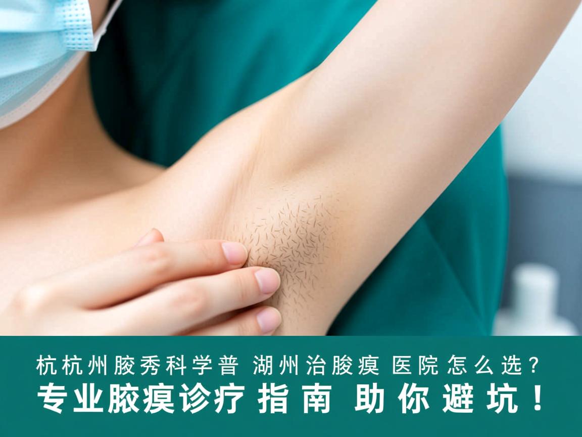 杭州腋秀科普湖州治腋臭医院怎么选?专业腋臭诊疗指南助你避坑! 杭州腋秀科普湖州治腋臭医院怎么选?专业腋臭诊疗指南助你避坑!