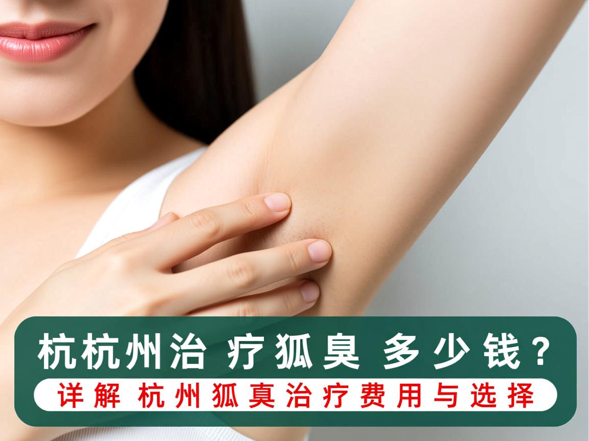 杭州治疗狐臭多少钱?详解杭州狐臭治疗费用与选择 杭州治疗狐臭多少钱?详解杭州狐臭治疗费用与选择