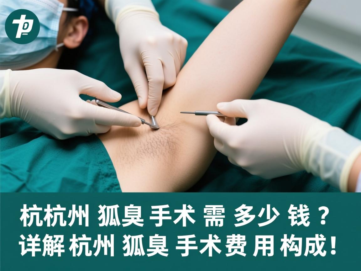 杭州狐臭手术需多少钱？详解杭州狐臭手术费用构成！