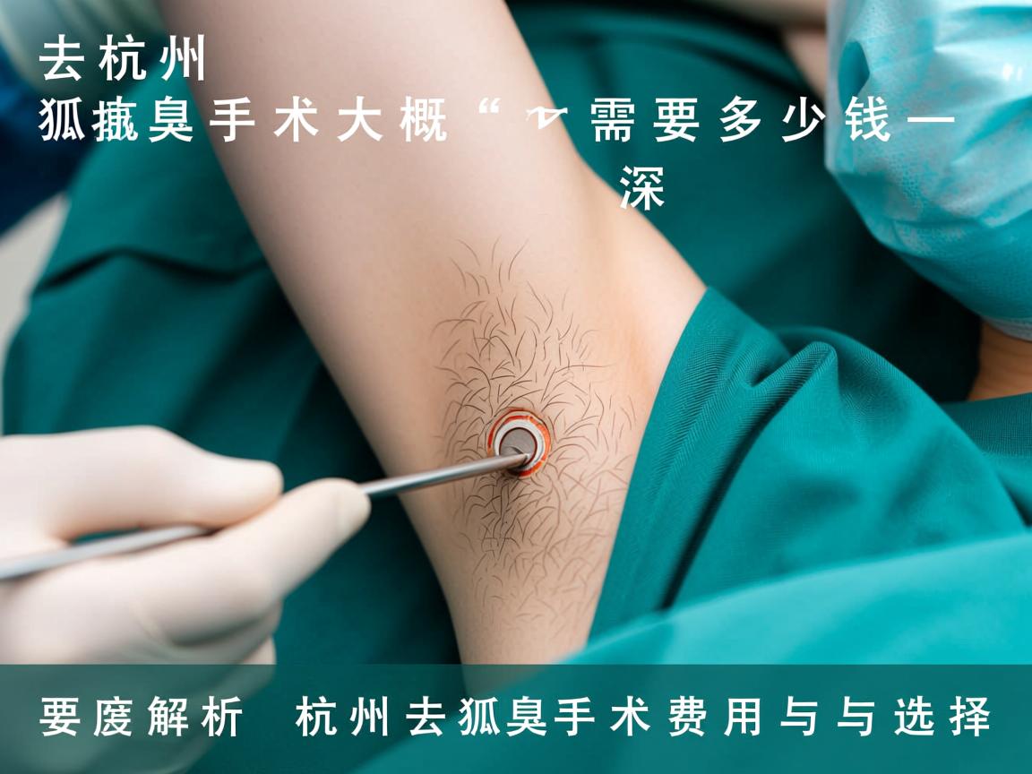 杭州去狐臭手术大概需要多少钱—深度解析杭州去狐臭手术费用与选择