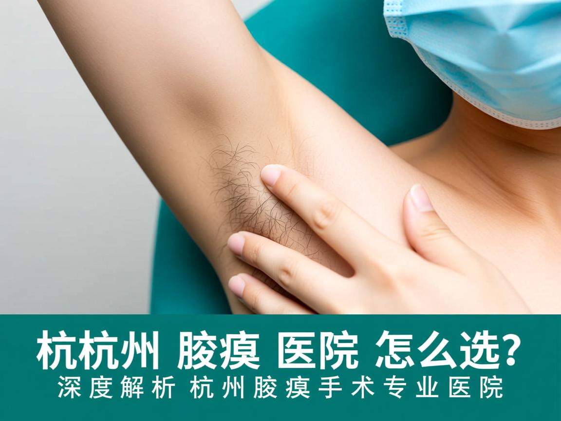 杭州腋臭医院怎么选？深度解析杭州腋臭手术专业医院