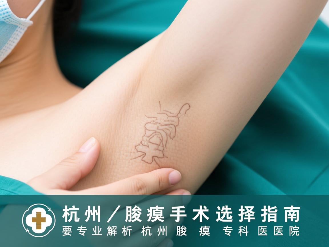 杭州腋臭手术选择指南，专业解析杭州腋臭专科医院
