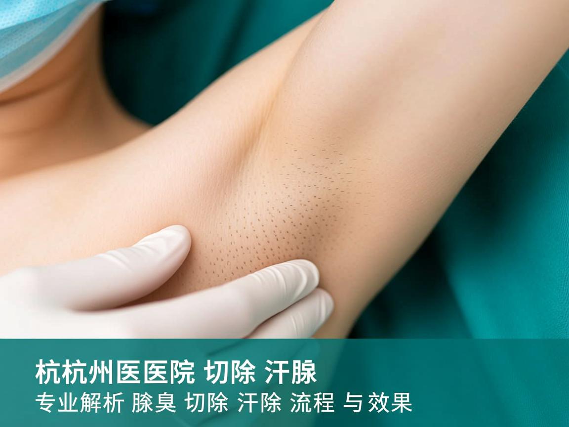 杭州医院切除汗腺，专业解析腋臭切除汗腺的流程与效果