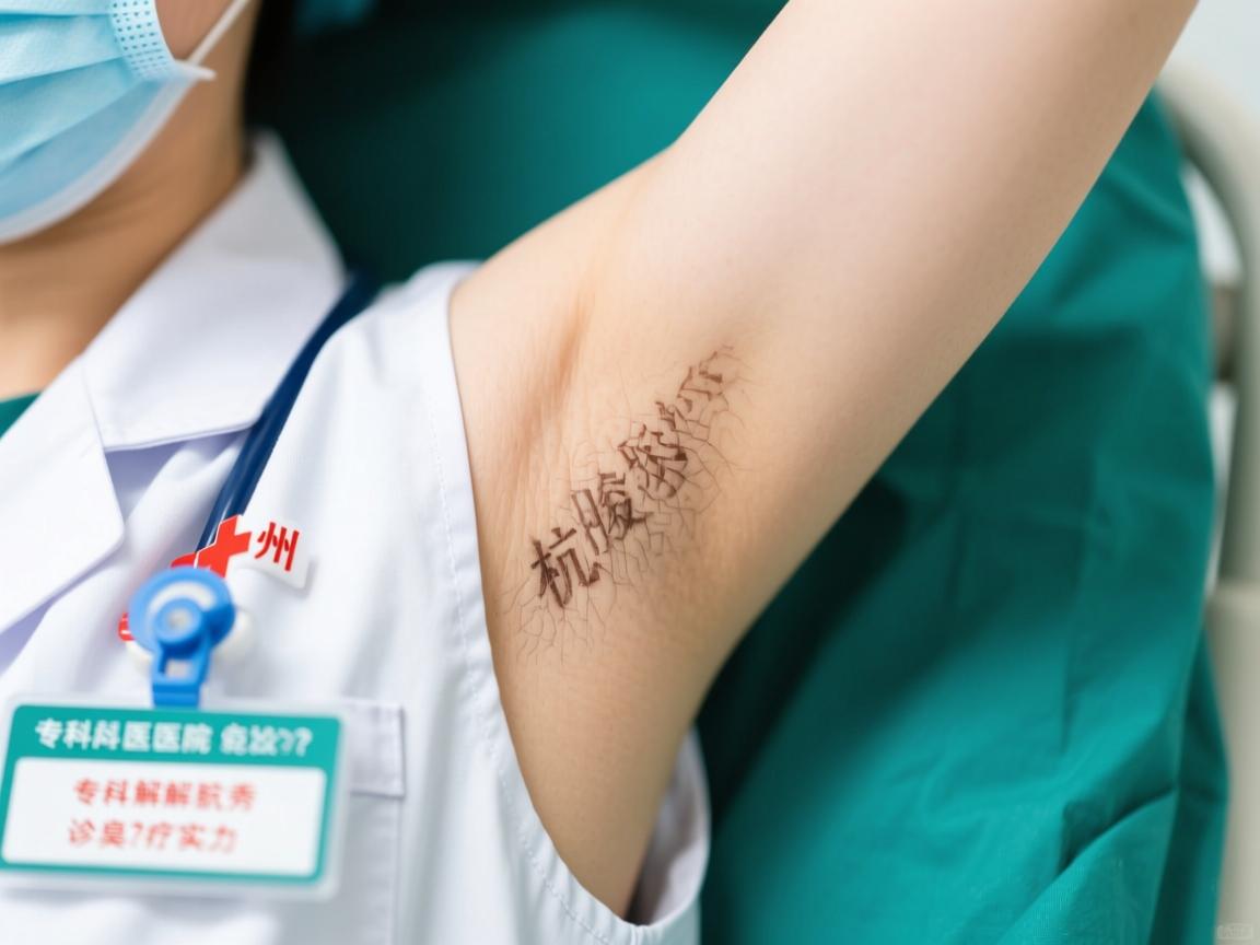 杭州腋秀腋臭专科医院怎么样？深度解析腋秀专科的腋臭诊疗实力