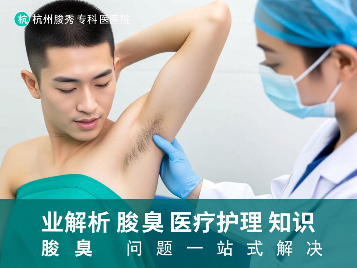 杭州腋秀专科医院，专业解析腋臭医疗护理知识，腋臭问题一站式解决