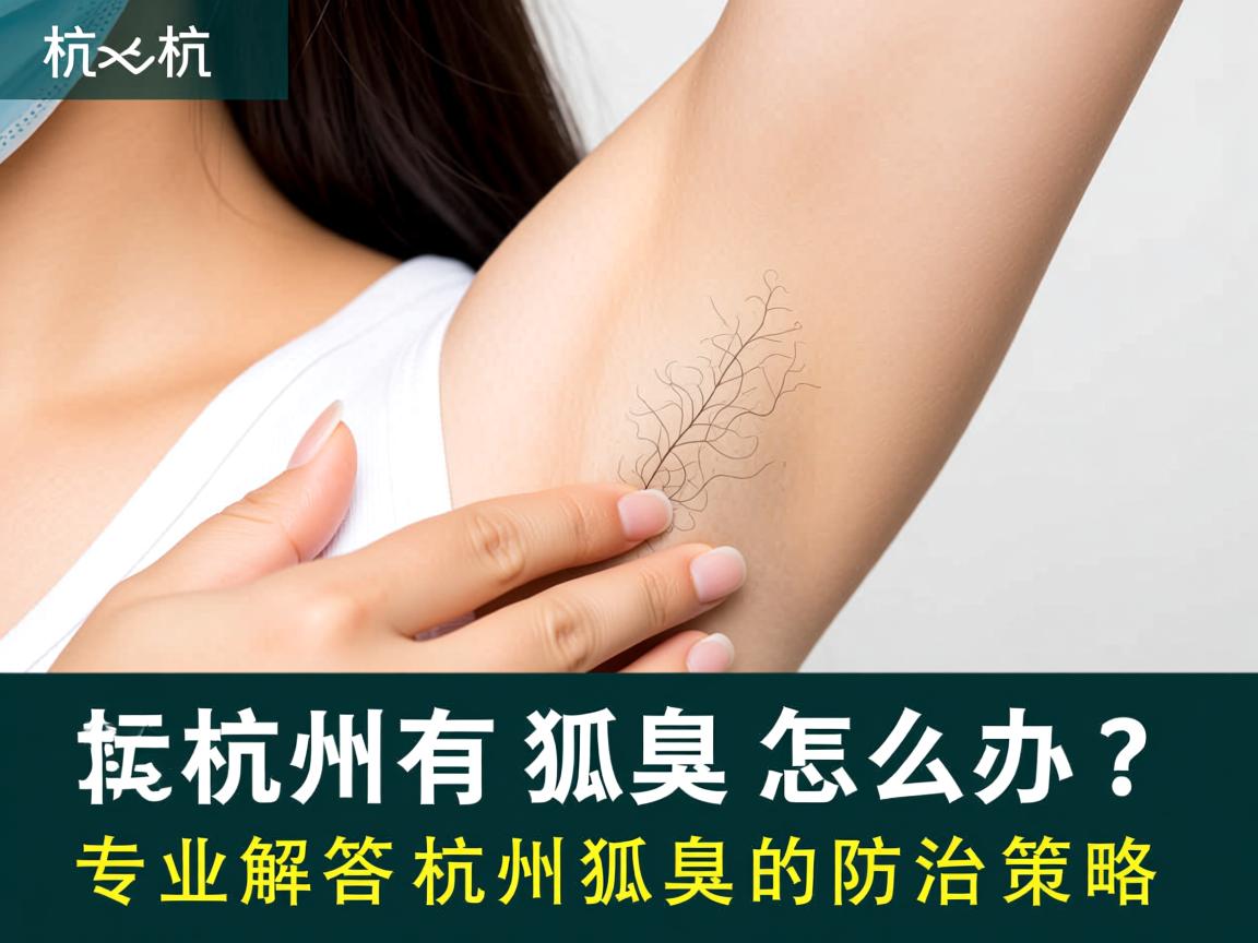 杭州有狐臭怎么办？专业解答杭州狐臭的防治策略