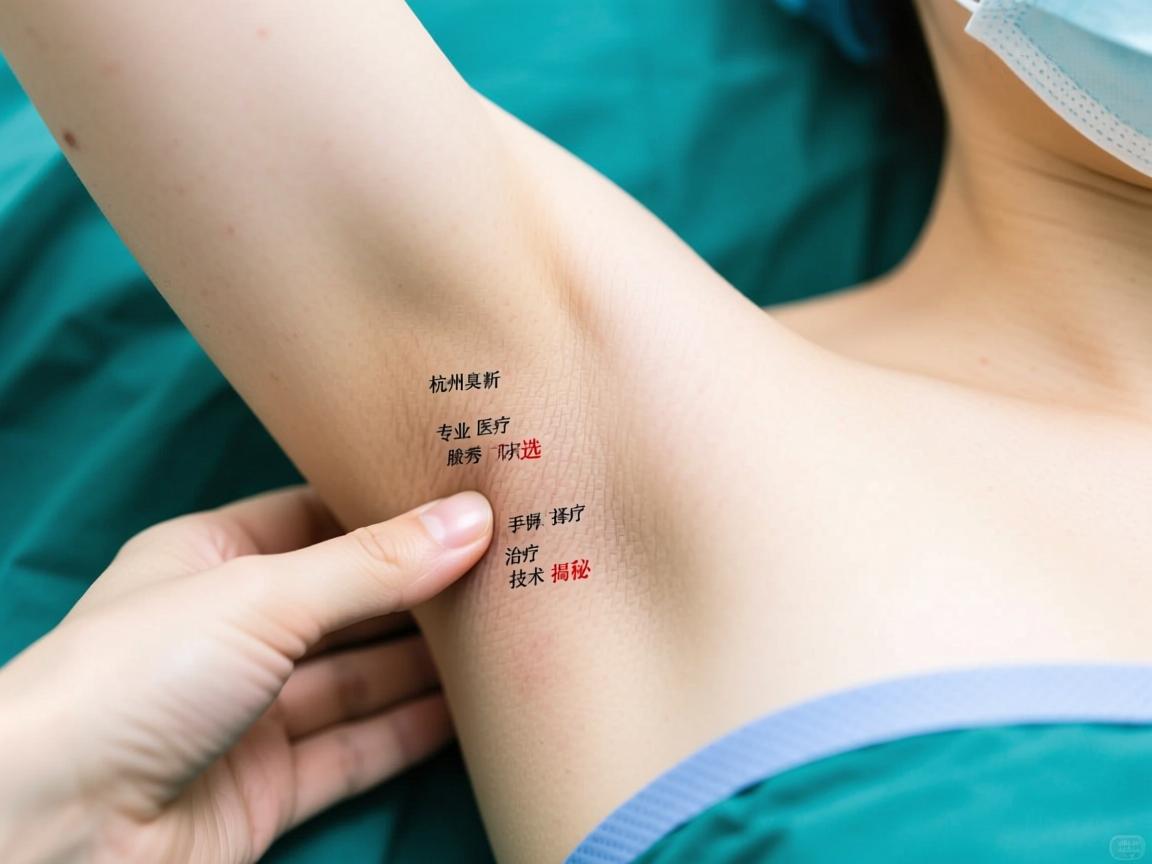 杭州腋秀解析腋臭手术，专业医院如何选择，腋臭治疗新技术揭秘