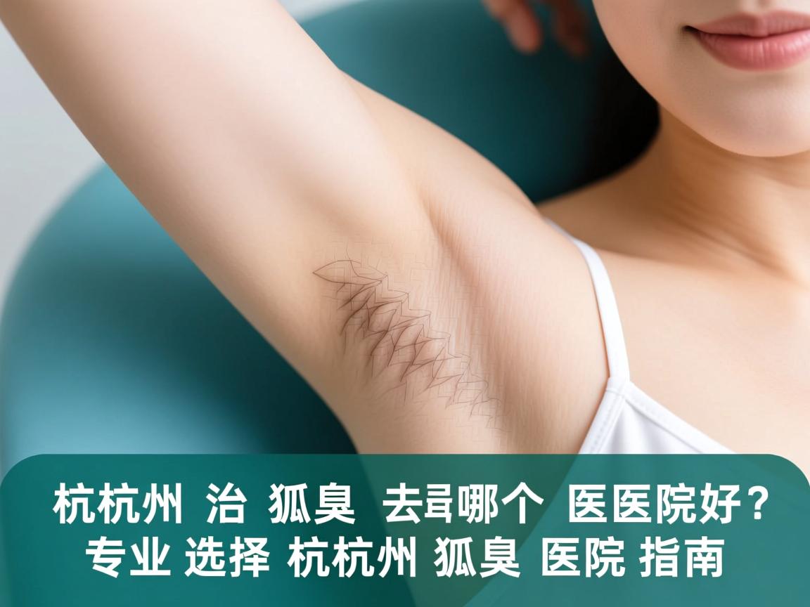 杭州治狐臭去哪个医院好？专业选择杭州狐臭医院指南