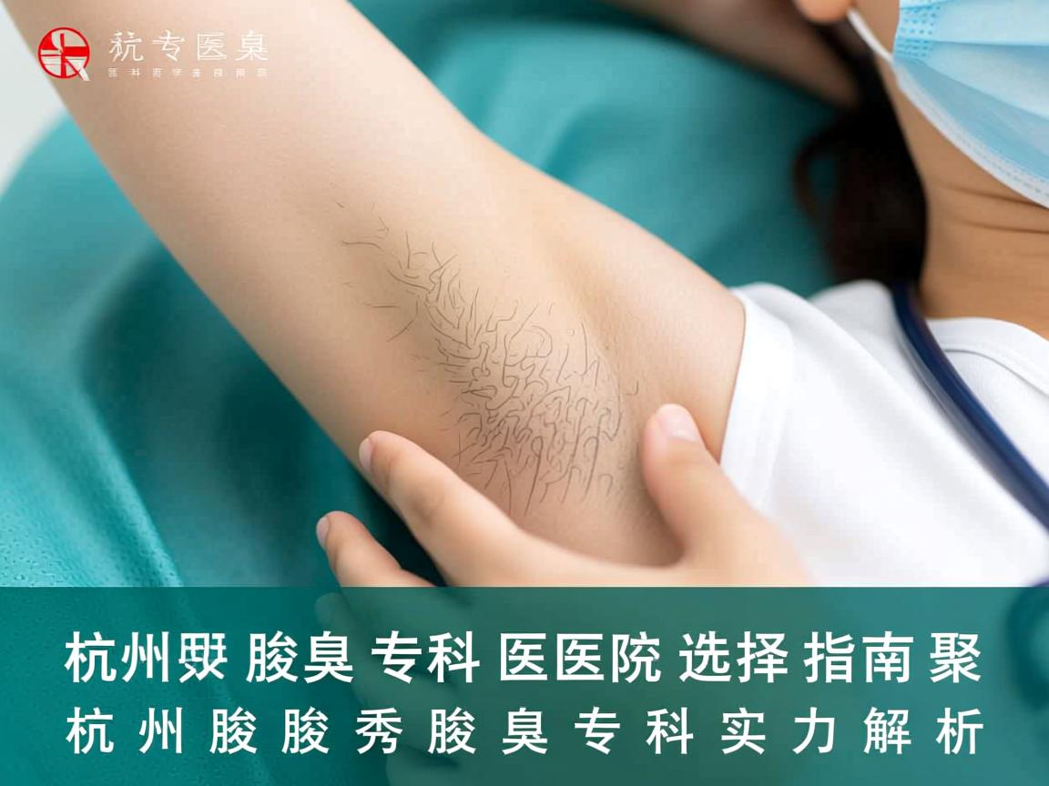 杭州腋臭专科医院选择指南，聚焦杭州腋秀腋臭专科实力解析