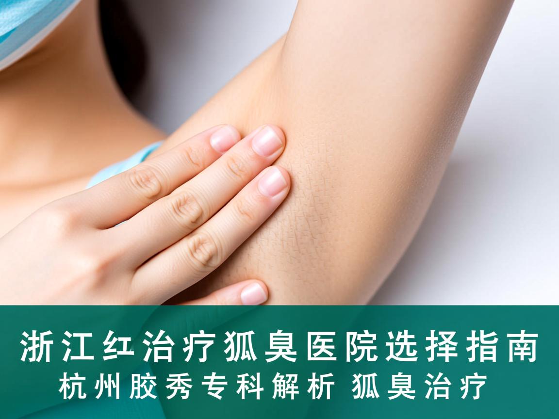浙江治疗狐臭医院选择指南，杭州腋秀专科解析狐臭治疗