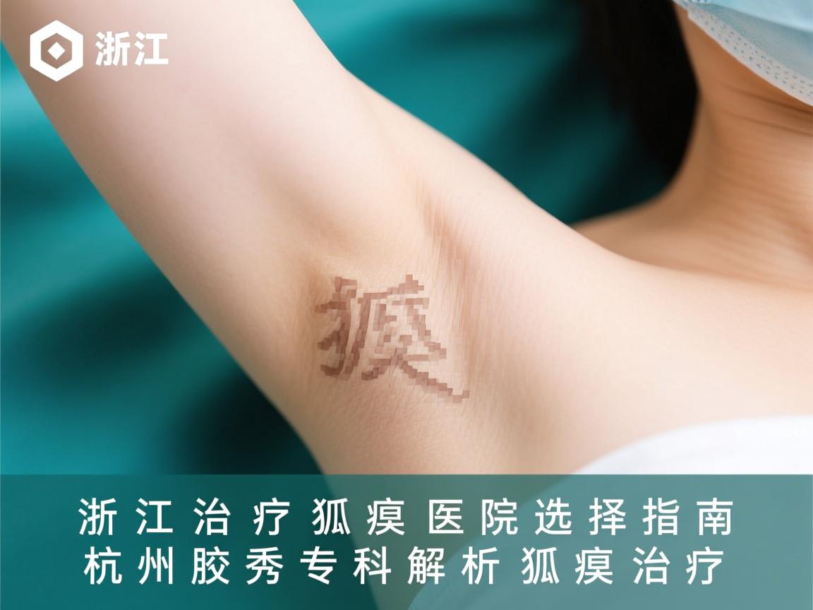 浙江治疗狐臭医院选择指南，杭州腋秀专科解析狐臭治疗