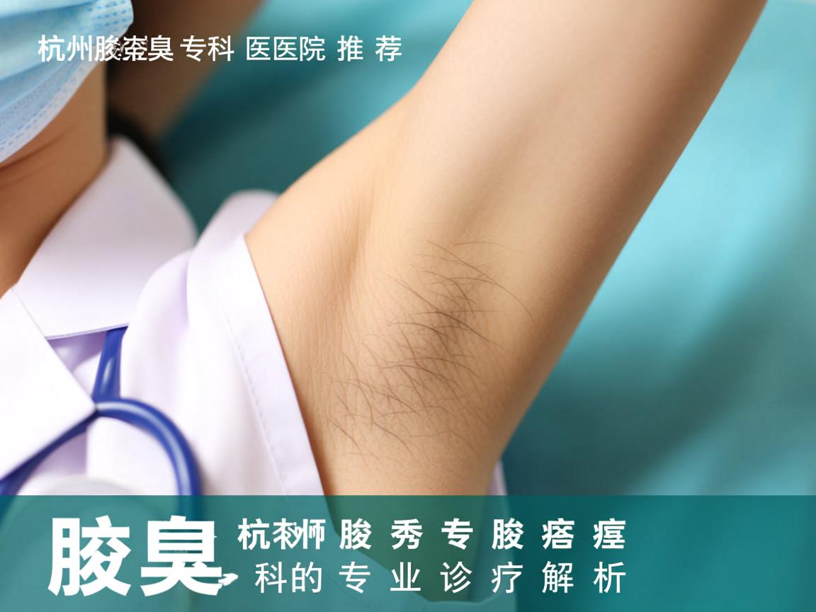 杭州腋臭专科医院推荐，杭州腋秀腋臭专科的专业诊疗解析
