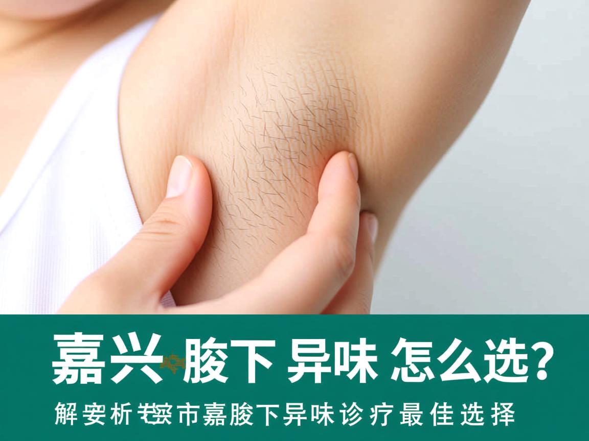嘉兴市腋下异味医院怎么选？专业解析嘉兴市腋下异味诊疗最佳选择