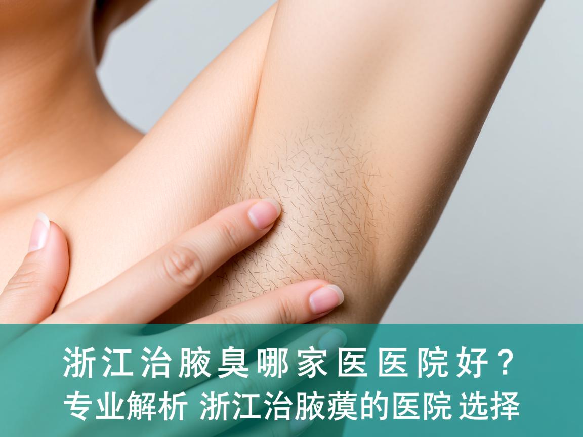 在浙江治腋臭哪家医院好？专业解析浙江治腋臭的医院选择