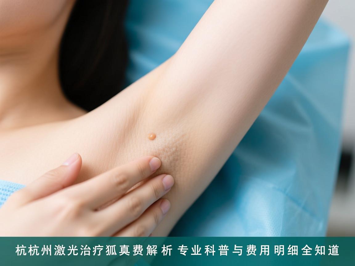 杭州激光治疗狐臭费用解析，专业科普与费用明细全知道