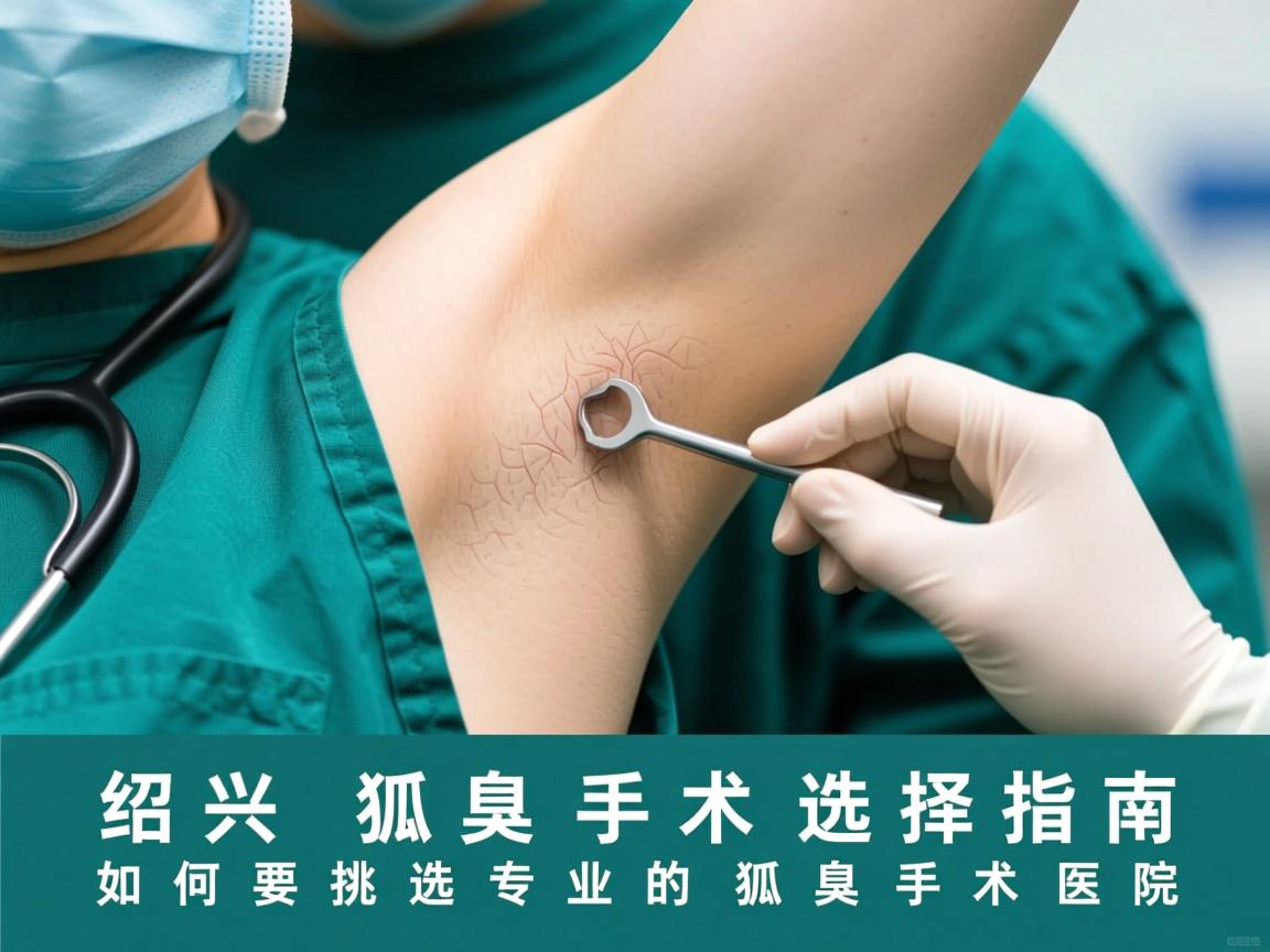绍兴狐臭手术选择指南，如何挑选专业的狐臭手术医院