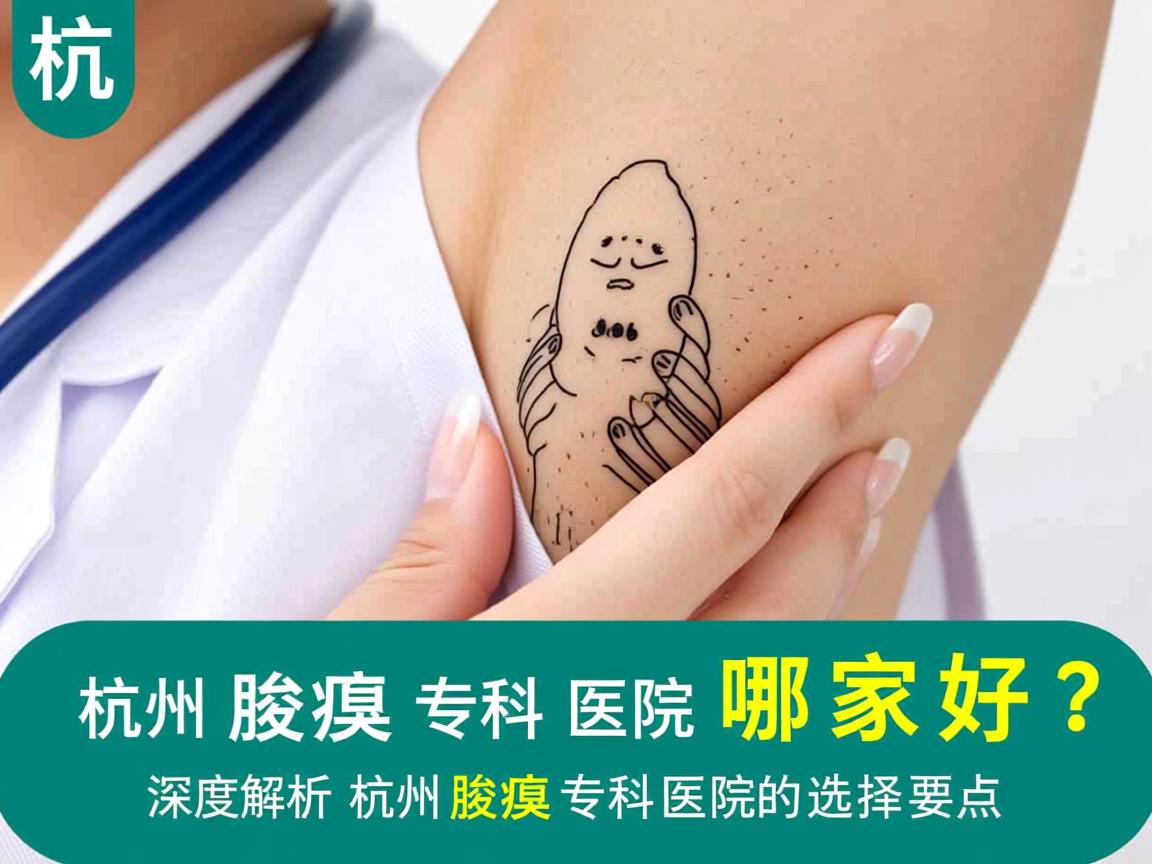 杭州腋臭专科医院哪家好？深度解析杭州腋臭专科医院的选择要点