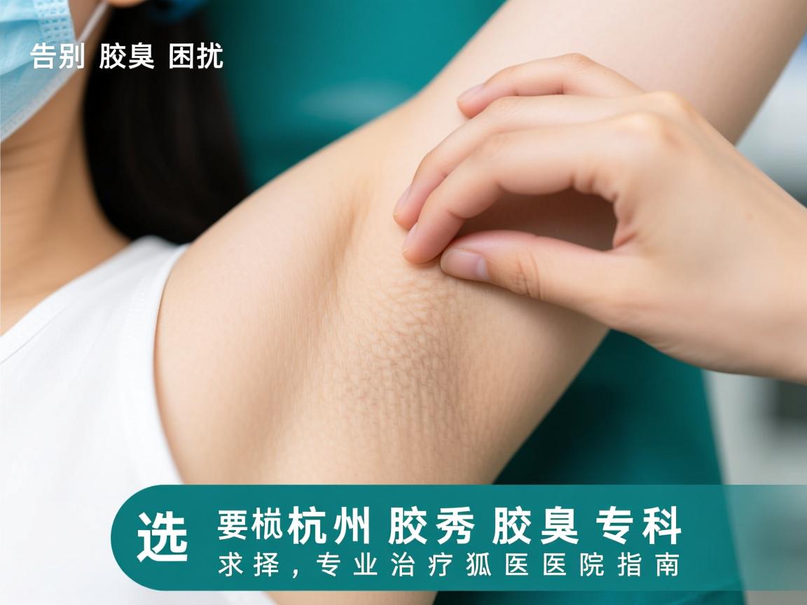 告别腋臭困扰，选择杭州腋秀腋臭专科，专业治疗狐臭医院指南