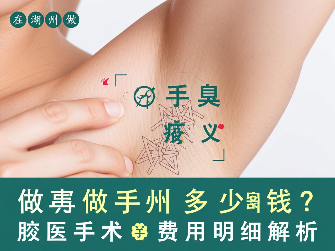 在湖州做腋臭手术多少钱？湖州腋臭手术费用明细解析