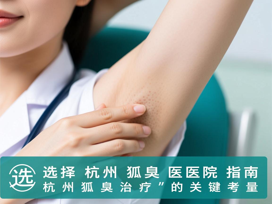 选择杭州狐臭医院指南,杭州狐臭治疗的关键考量 选择杭州狐臭医院指南,杭州狐臭治疗的关键考量