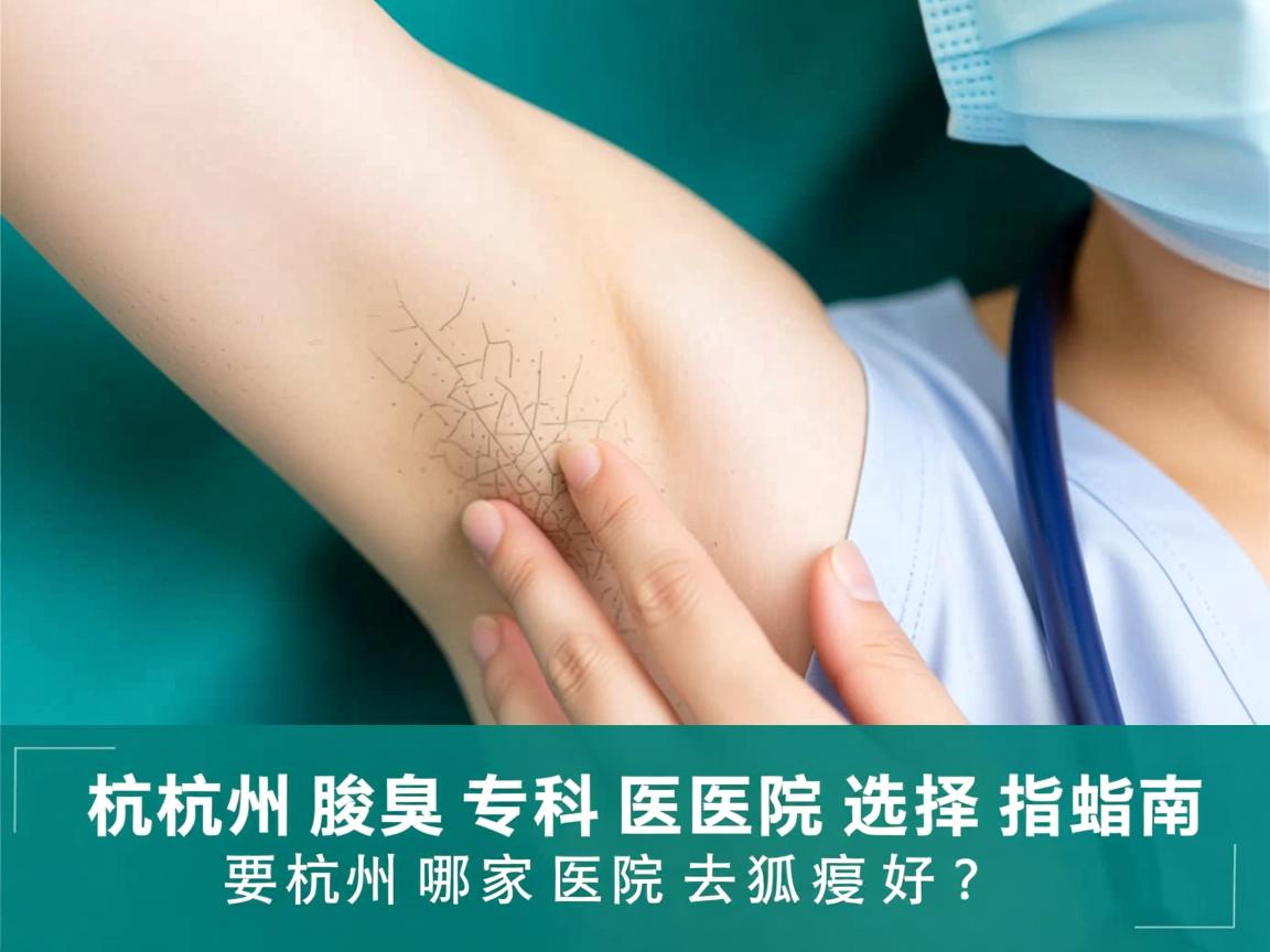 杭州腋臭专科医院选择指南,杭州哪家医院去狐臭好? 杭州腋臭专科医院选择指南,杭州哪家医院去狐臭好?