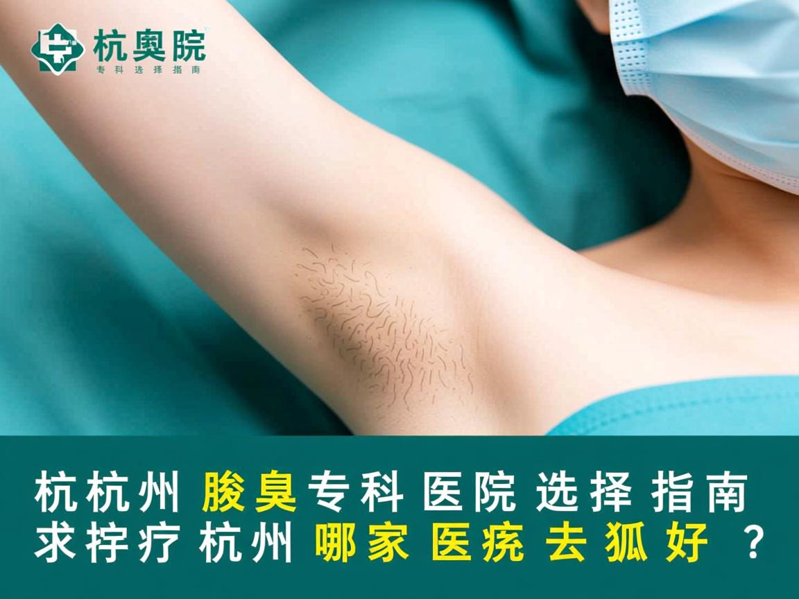 杭州腋臭专科医院选择指南,杭州哪家医院去狐臭好? 杭州腋臭专科医院选择指南,杭州哪家医院去狐臭好?
