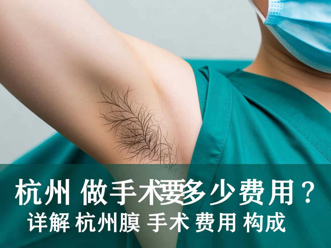 在杭州做腋臭手术要多少费用?详解杭州腋臭手术费用构成 在杭州做腋臭手术要多少费用?详解杭州腋臭手术费用构成