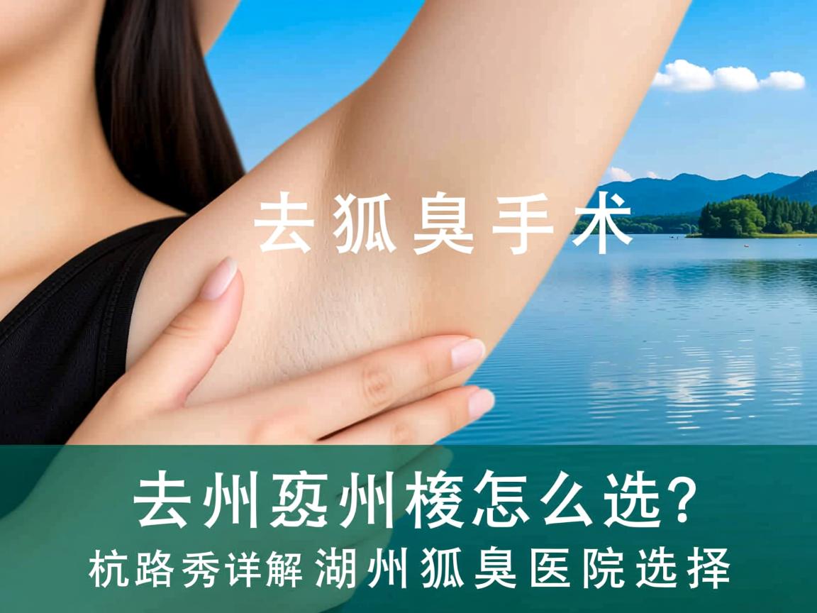 湖州去狐臭手术怎么选?杭州腋秀详解湖州狐臭医院选择 湖州去狐臭手术怎么选?杭州腋秀详解湖州狐臭医院选择