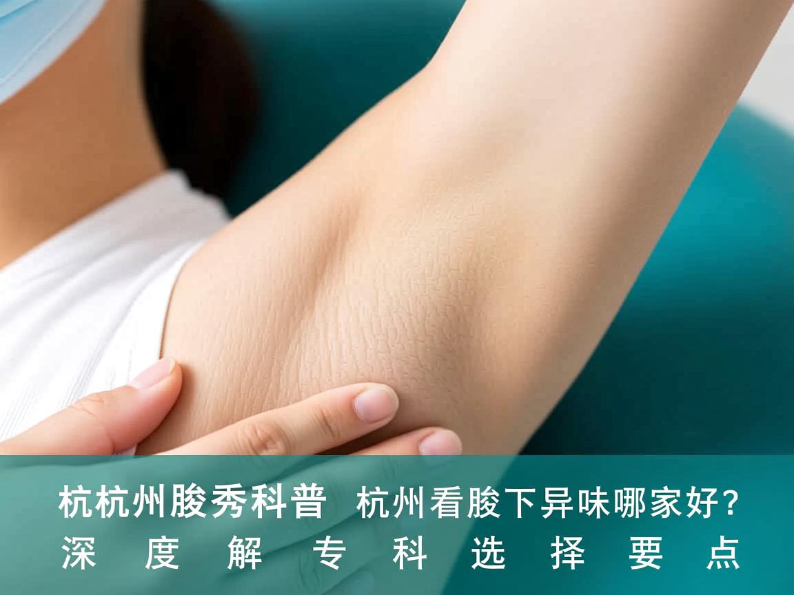 杭州腋秀科普,杭州看腋下异味哪家好?深度解析专科选择要点 杭州腋秀科普,杭州看腋下异味哪家好?深度解析专科选择要点