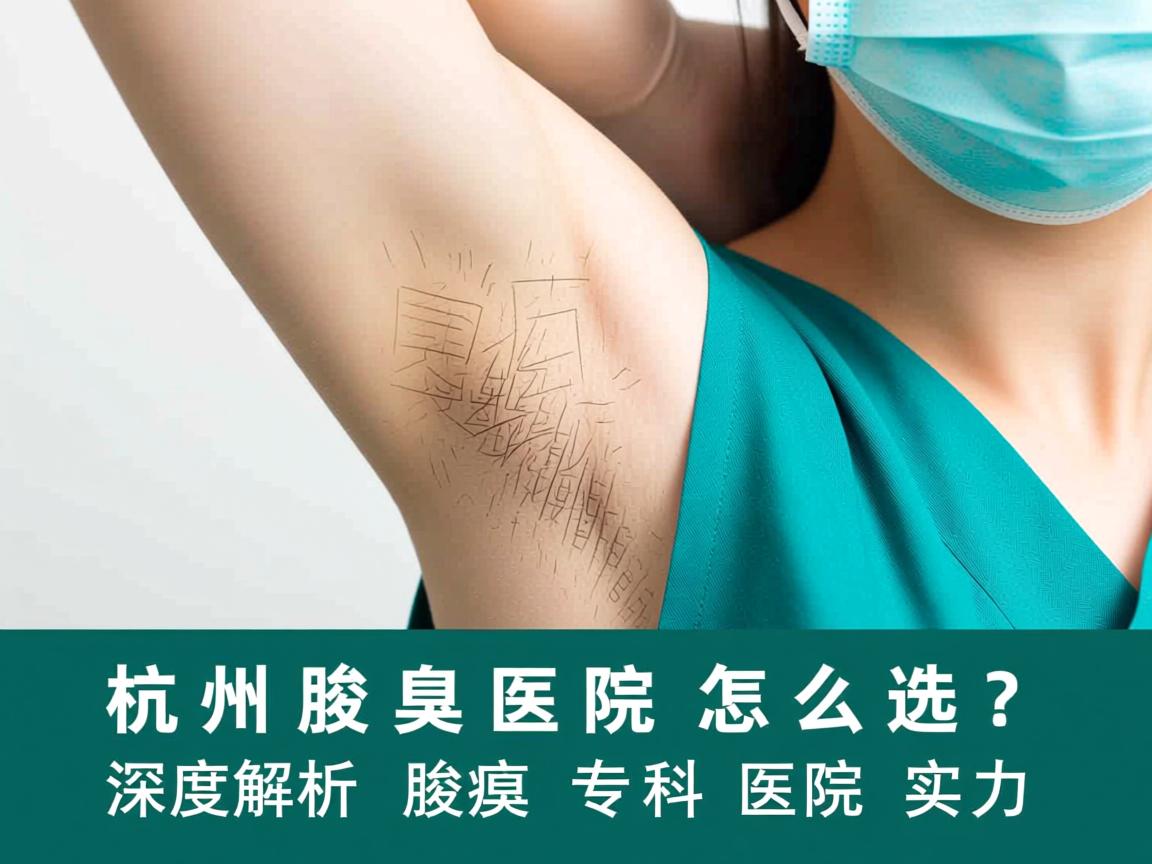 杭州腋臭医院怎么选?深度解析杭州腋臭专科医院实力 杭州腋臭医院怎么选?深度解析杭州腋臭专科医院实力
