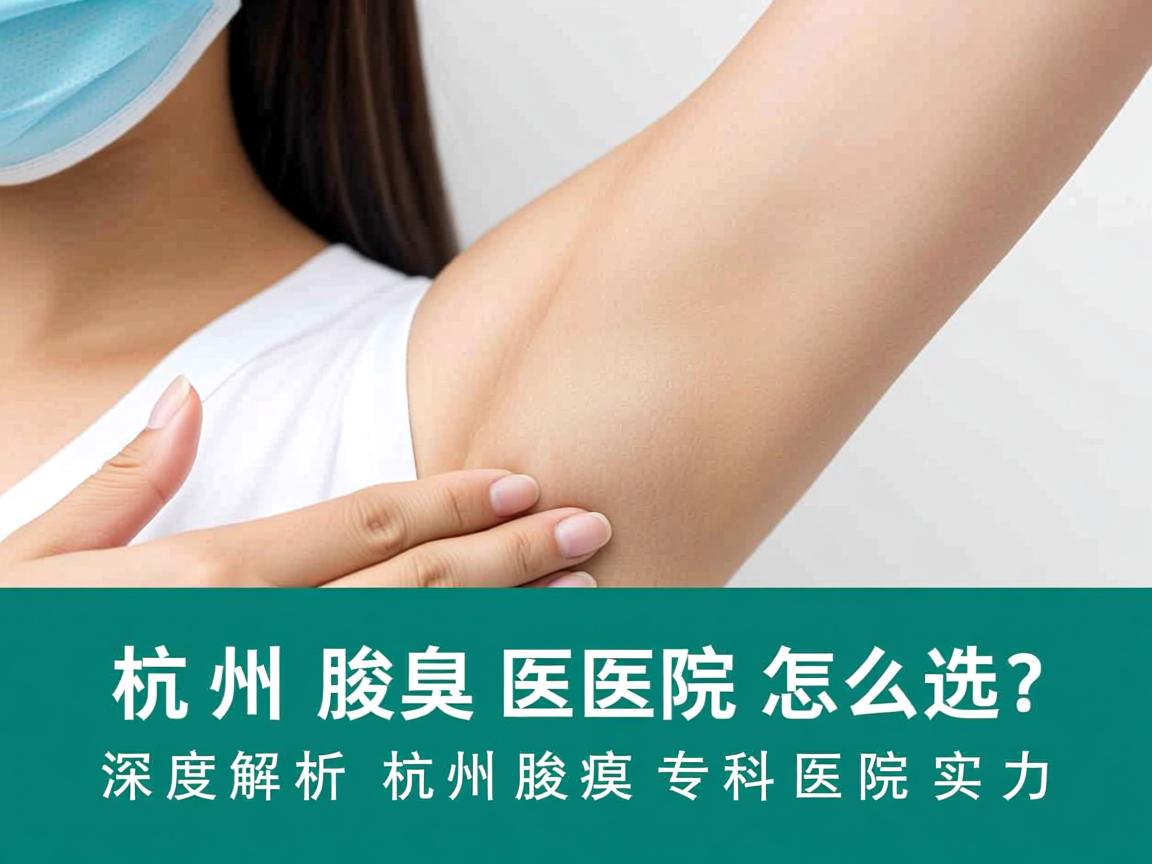 杭州腋臭医院怎么选?深度解析杭州腋臭专科医院实力 杭州腋臭医院怎么选?深度解析杭州腋臭专科医院实力