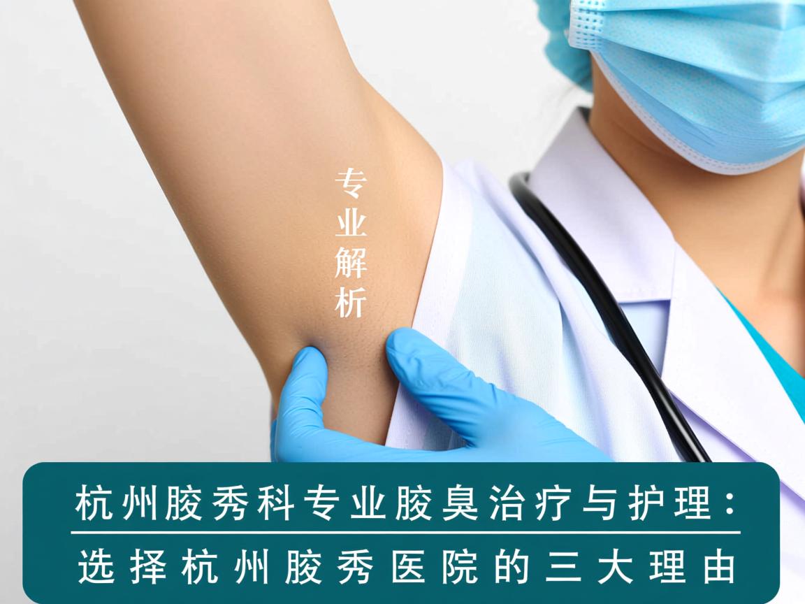 杭州腋秀腋臭专科,专业解析腋臭治疗与护理,选择杭州腋秀医院的三大理由 杭州腋秀腋臭专科,专业解析腋臭治疗与护理,选择杭州腋秀医院的三大理由