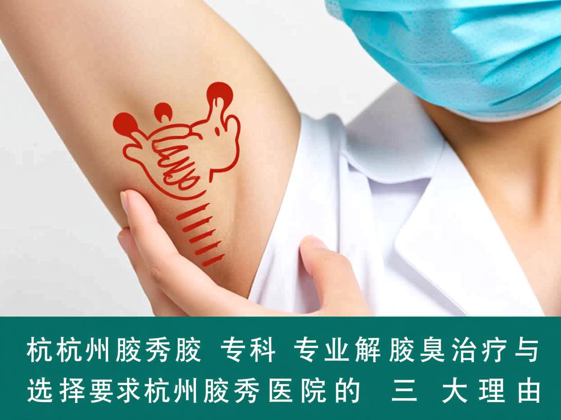 杭州腋秀腋臭专科,专业解析腋臭治疗与护理,选择杭州腋秀医院的三大理由 杭州腋秀腋臭专科,专业解析腋臭治疗与护理,选择杭州腋秀医院的三大理由