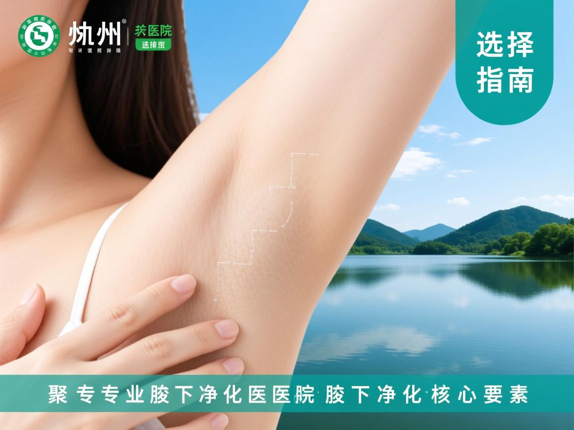 湖州专业腋下净化医院选择指南,聚焦腋下净化的核心要素 湖州专业腋下净化医院选择指南,聚焦腋下净化的核心要素