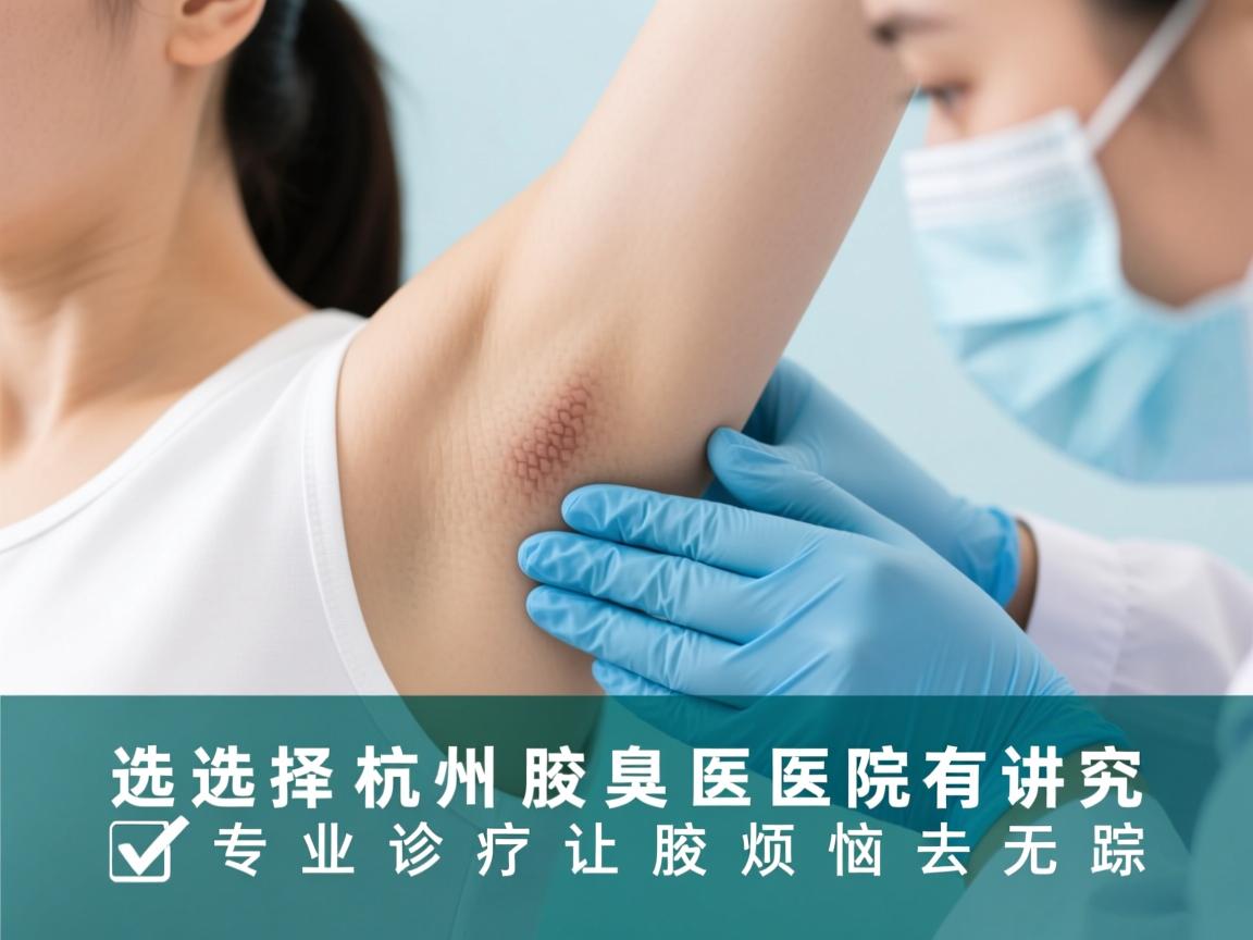 选择杭州腋臭医院有讲究,专业诊疗让腋臭烦恼去无踪 选择杭州腋臭医院有讲究,专业诊疗让腋臭烦恼去无踪