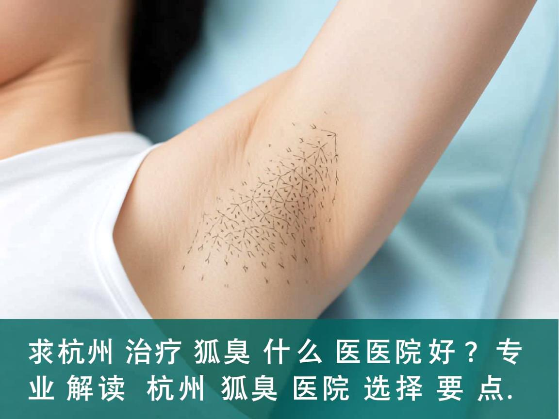 杭州治疗狐臭什么医院好?专业解读杭州狐臭医院选择要点 杭州治疗狐臭什么医院好?专业解读杭州狐臭医院选择要点